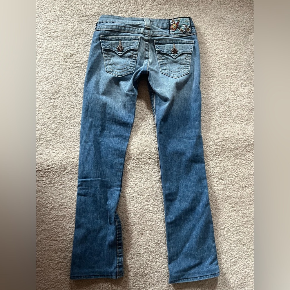True religion low waisted y2k skinny jeans - Picture 3 of 5